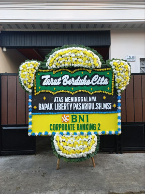 Papan Bunga Duka di Jatikramat
