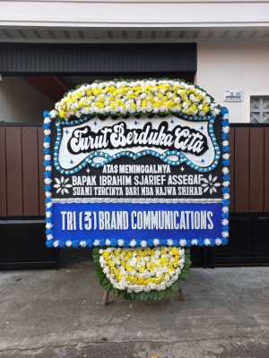 Papan Bunga Duka di Jatikramat
